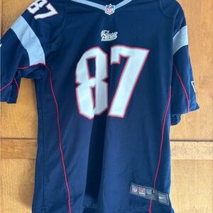 Size large Gronk Patriots jersey